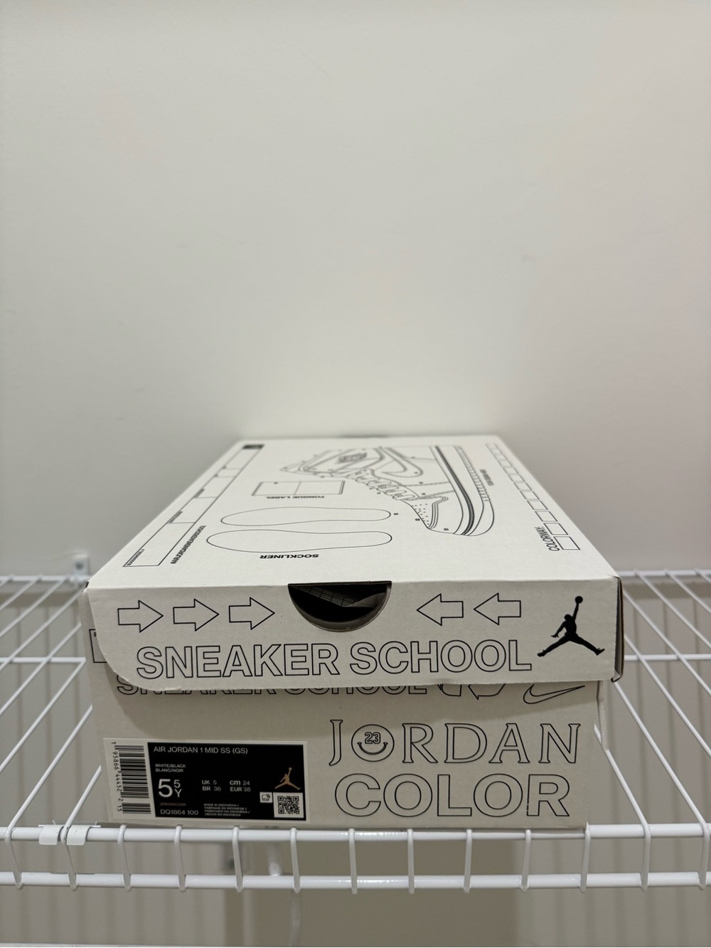 Jordan 1 Mid Schematic - Picture 8 of 8